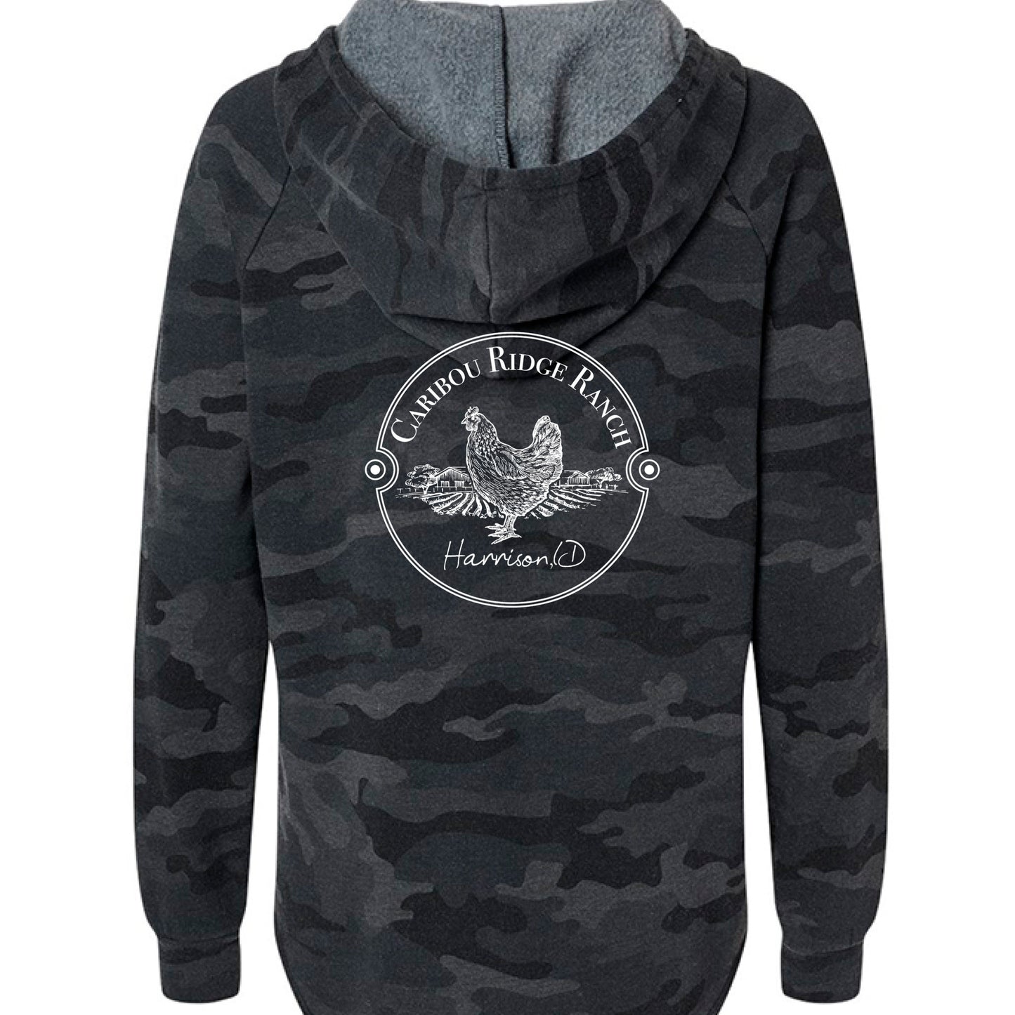Black Camo Heather - BACK