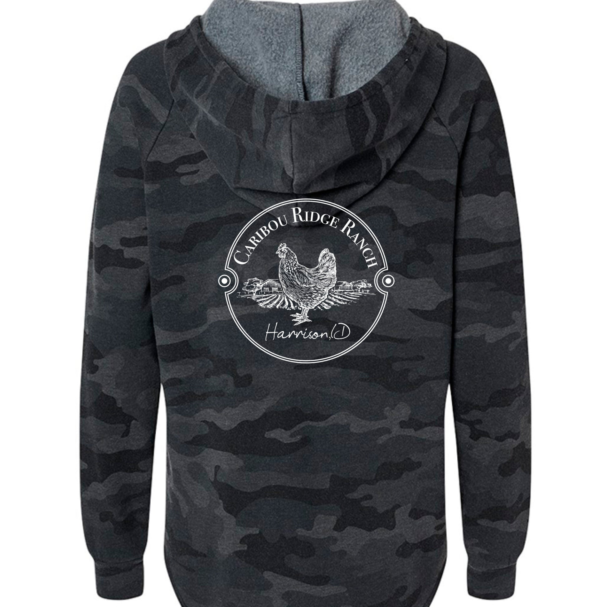 Black Camo Heather - BACK
